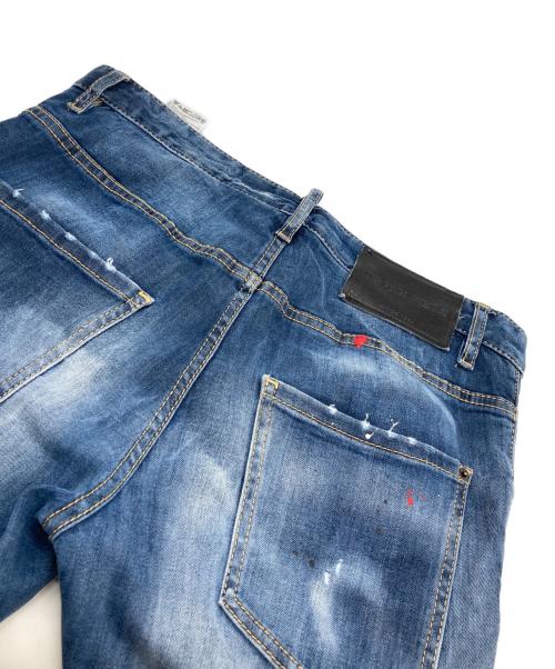 DSQUARED2（ディースクエアード）DSQUARED2 (ディースクエアード) SUPER TWINKY JEAN/スーパー トゥインキー ジーンズ インディゴ サイズ:46の古着・服飾アイテム