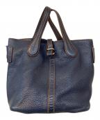 TOD'Sトッズ）の古着「ハンドバッグ」｜ネイビー