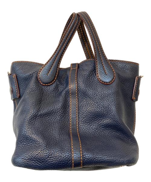 TOD'S（トッズ）TOD'S (トッズ) ハンドバッグ ネイビー サイズ:なしの古着・服飾アイテム