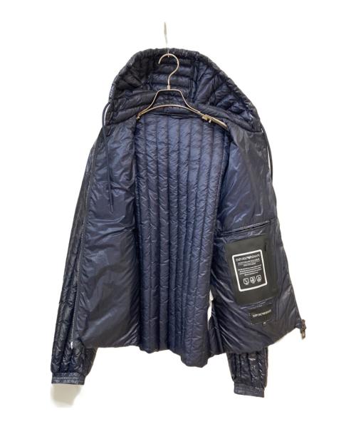 EMPORIO ARMANI（エンポリオ アルマーニ）EMPORIO ARMANI (エンポリオ アルマーニ) ダウンジャケット ネイビー サイズ:46の古着・服飾アイテム