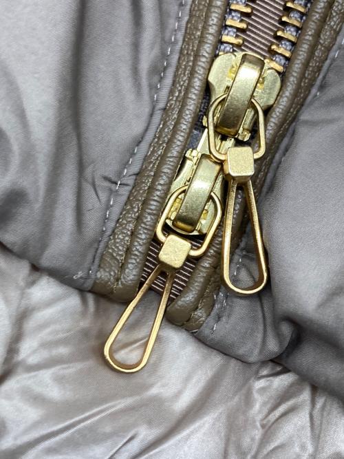 nano・universe（ナノ・ユニバース）nano・universe (ナノ・ユニバース) 西川ダウン(R)/フードロングダウン ベージュ サイズ:Sの古着・服飾アイテム