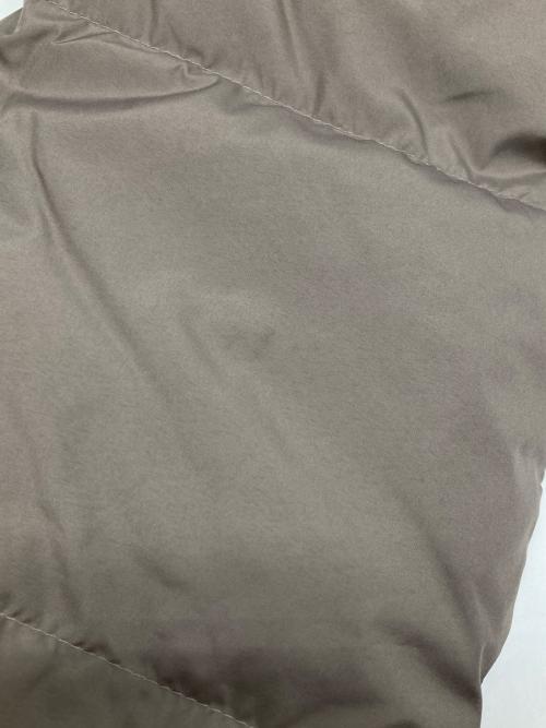 nano・universe（ナノ・ユニバース）nano・universe (ナノ・ユニバース) 西川ダウン(R)/フードロングダウン ベージュ サイズ:Sの古着・服飾アイテム