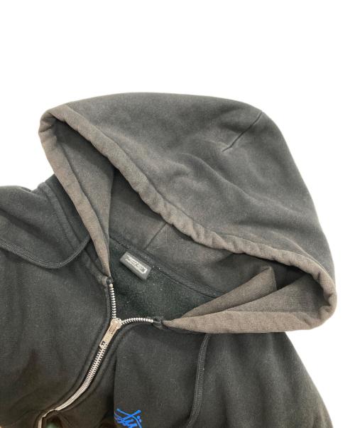 stussy（ステューシー）stussy (ステューシー) IST Venus full zip hooded sweat ブラック サイズ:XLの古着・服飾アイテム