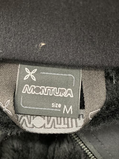 MONTURA（モンチュラ）MONTURA (モンチュラ) フリースジャケット ブラック サイズ:Mの古着・服飾アイテム