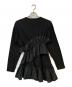 SORIN (ソリン) Asymmetry Ruffled Long T-shirt ブラック サイズ:38：6000円