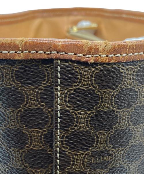 CELINE（セリーヌ）CELINE (セリーヌ) マカダム柄 トートバッグ ブラウン サイズ:なしの古着・服飾アイテム