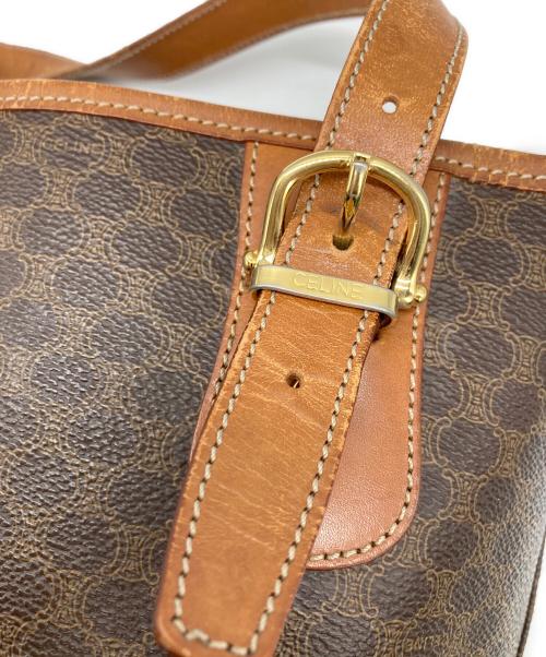 CELINE（セリーヌ）CELINE (セリーヌ) マカダム柄 トートバッグ ブラウン サイズ:なしの古着・服飾アイテム