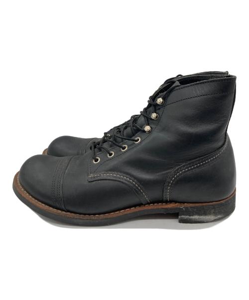 RED WING（レッドウィング）RED WING (レッドウィング) Iron Ranger/アイアンレンジャー ブーツ ブラック サイズ:２８㎝の古着・服飾アイテム