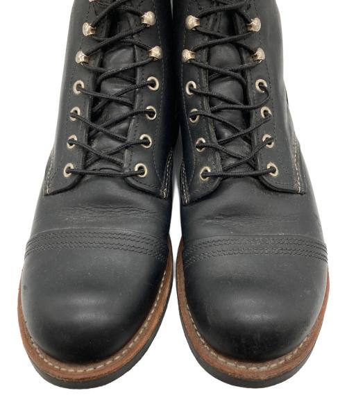 RED WING（レッドウィング）RED WING (レッドウィング) Iron Ranger/アイアンレンジャー ブーツ ブラック サイズ:２８㎝の古着・服飾アイテム