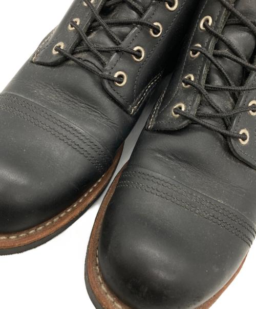 RED WING（レッドウィング）RED WING (レッドウィング) Iron Ranger/アイアンレンジャー ブーツ ブラック サイズ:２８㎝の古着・服飾アイテム