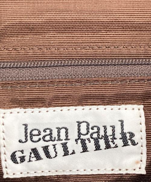 Jean Paul GAULTIER（ジャンポールゴルチェ）Jean Paul GAULTIER (ジャンポールゴルチェ) VサイバーPVCショルダーバッグ ブラウン サイズ:なしの古着・服飾アイテム