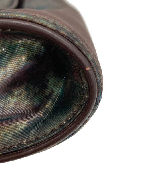 Jean Paul GAULTIER（ジャンポールゴルチェ）Jean Paul GAULTIER (ジャンポールゴルチェ) VサイバーPVCショルダーバッグ ブラウン サイズ:なしの古着・服飾アイテム