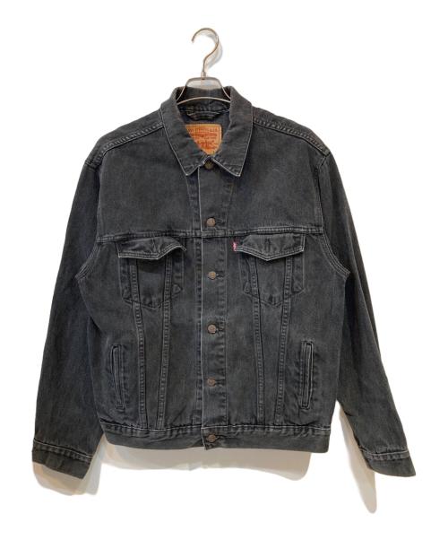 LEVI'S（リーバイス）LEVI'S (リーバイス) デニムジャケット ブラック サイズ:Lの古着・服飾アイテム
