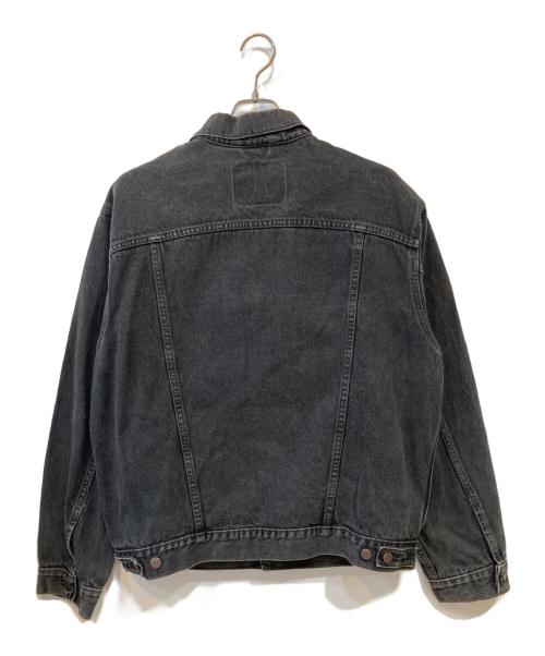 LEVI'S（リーバイス）LEVI'S (リーバイス) デニムジャケット ブラック サイズ:Lの古着・服飾アイテム
