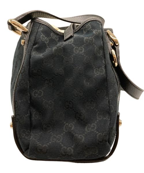 GUCCI（グッチ）GUCCI (グッチ) GGキャンバス トートバッグ ブラック サイズ:なしの古着・服飾アイテム