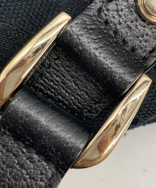 GUCCI（グッチ）GUCCI (グッチ) GGキャンバス トートバッグ ブラック サイズ:なしの古着・服飾アイテム