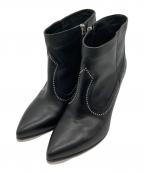 BUTTEROブッテロ）の古着「スタッズショートブーツ」｜ブラック