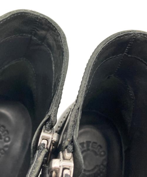 BUTTERO（ブッテロ）BUTTERO (ブッテロ) スタッズショートブーツ ブラック サイズ:２３㎝の古着・服飾アイテム