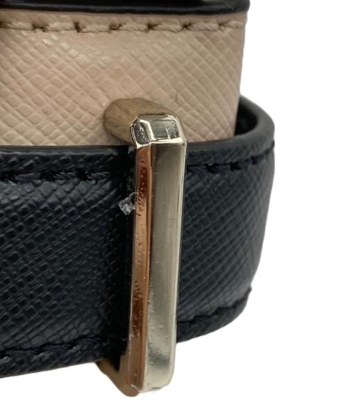 Kate Spade（ケイトスペード）Kate Spade (ケイトスペード) ステイシー カラーブロック ミディアム サッチェル ベージュ サイズ:なしの古着・服飾アイテム