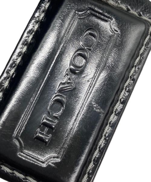 COACH（コーチ）COACH (コーチ) ソーホーシグネチャーラージホーボー バッグ ブラック サイズ:なしの古着・服飾アイテム