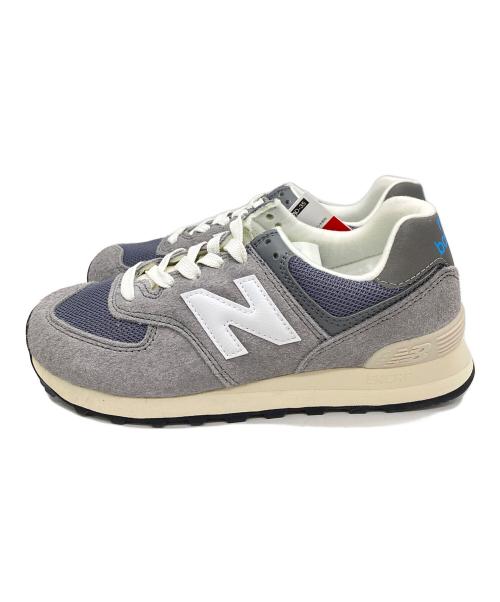 NEW BALANCE（ニューバランス）NEW BALANCE (ニューバランス) U574WR2 ローカットスニーカー グレー サイズ:23.5㎝ 未使用品の古着・服飾アイテム