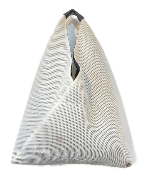 MM6 Maison Margiela（エムエムシックスメゾンマルジェラ）MM6 Maison Margiela (エムエムシックスメゾンマルジェラ) ジャパニーズ ネット メッシュ バッグ ホワイト サイズ:なしの古着・服飾アイテム