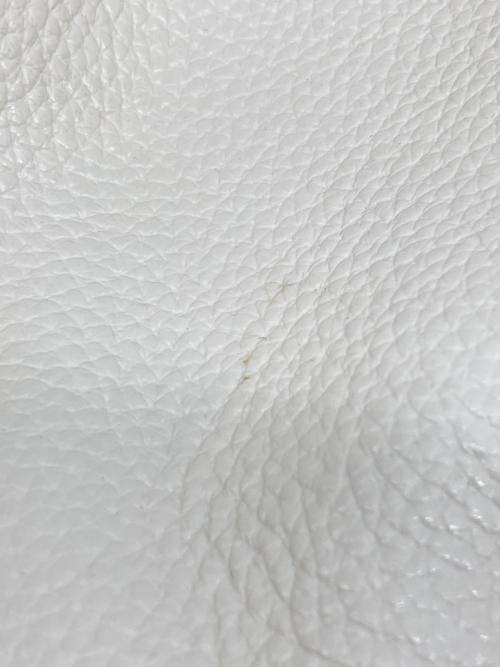 COACH（コーチ）COACH (コーチ) ペブルレザー ハリー ロゴ ショルダー バッグ ホワイト サイズ:なしの古着・服飾アイテム