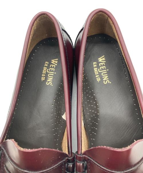 G.H.BASS&CO.（ジー・エイチ・バス・コー）G.H.BASS&CO. (ジー・エイチ・バス・コー) LARSON ラーソン　ペニーローファー ワイン サイズ:10の古着・服飾アイテム