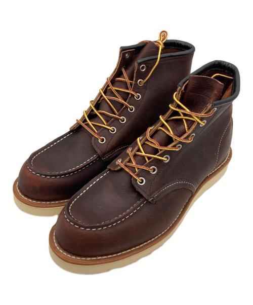 RED WING（レッドウィング）RED WING (レッドウィング) 6-inch Classic Moc/６インチクラシックモック ブーツ ブラウン サイズ:10Dの古着・服飾アイテム