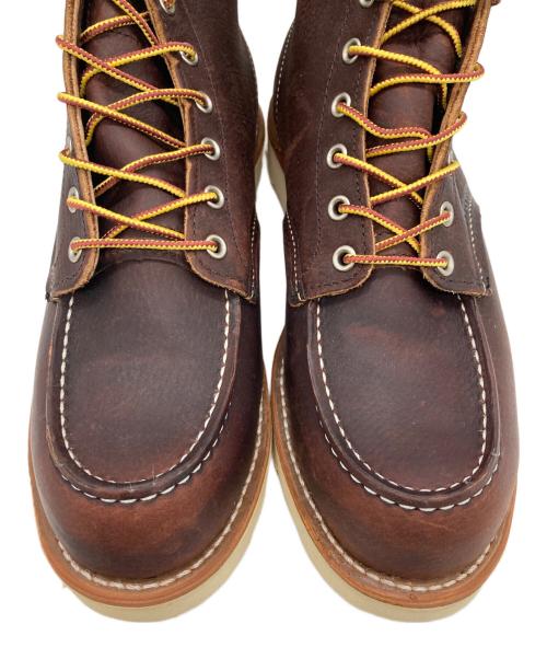 RED WING（レッドウィング）RED WING (レッドウィング) 6-inch Classic Moc/６インチクラシックモック ブーツ ブラウン サイズ:10Dの古着・服飾アイテム