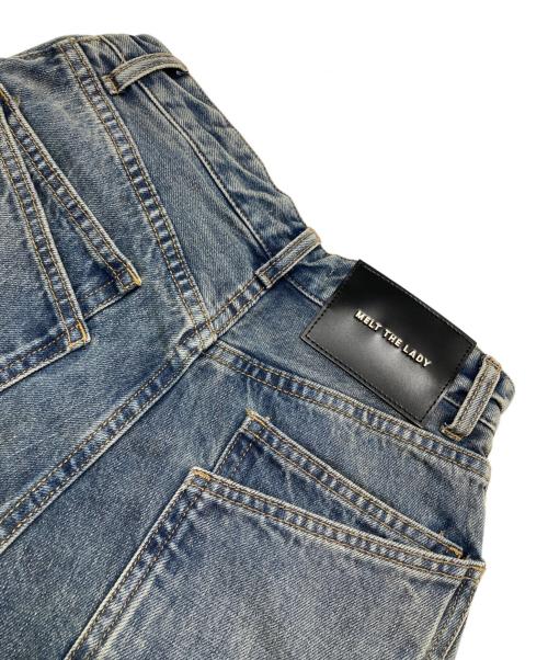 melt the lady（メルトザレディ）MELT THE LADY (メルトザレディ) m nuance pants インディゴ サイズ:Sの古着・服飾アイテム