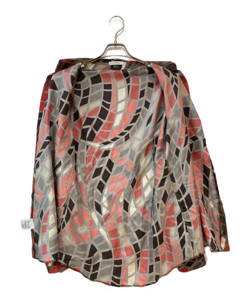 VERSACE（ヴェルサーチェ）VERSACE (ヴェルサーチェ) シルク総柄シャツ レッド サイズ:40の古着・服飾アイテム