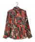 VERSACE（ヴェルサーチェ）の古着「シルク総柄シャツ」｜レッド