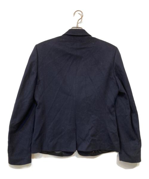 KRIS VAN ASSCHE（クリス ヴァン アッシュ）KRIS VAN ASSCHE (クリス ヴァン アッシュ) ワッペン装飾ウールテーラードジャケット ネイビー サイズ:50の古着・服飾アイテム