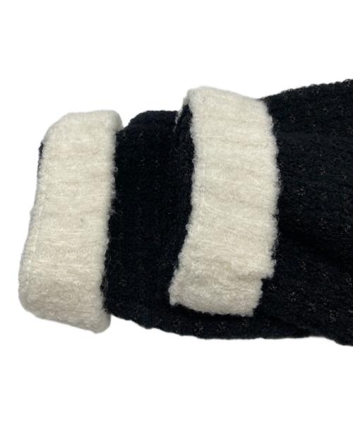 GRACE CLASS（グレースクラス）GRACE CLASS (グレースクラス) ループヤーンニットカーディガン ブラック サイズ:Sの古着・服飾アイテム