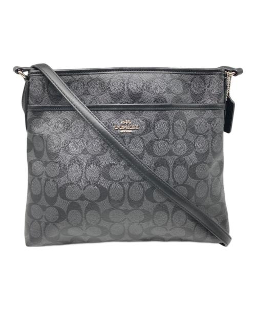 COACH（コーチ）COACH (コーチ) シグネチャー ショルダーバッグ ブラック サイズ:なしの古着・服飾アイテム