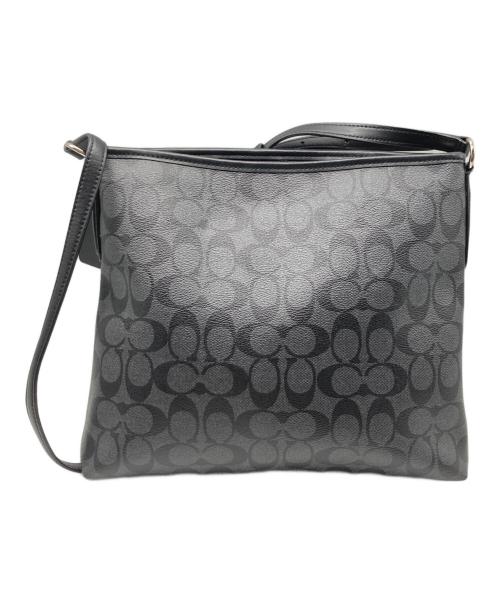 COACH（コーチ）COACH (コーチ) シグネチャー ショルダーバッグ ブラック サイズ:なしの古着・服飾アイテム