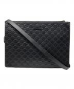 GUCCIグッチ）の古着「グッチシマ 2WAYショルダーバッグ」｜ブラック