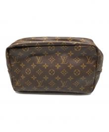 LOUIS VUITTON（ルイ ヴィトン）の古着「トゥルース トワレット28 ポーチ」｜ブラウン