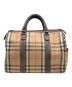 Burberry's (バーバリーズ) シャドーホース ノヴァチェック ボストンバッグ ブラウン サイズ:なし：15000円