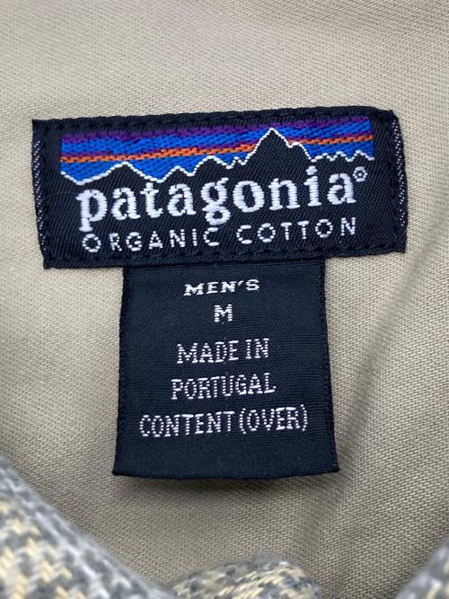 Patagonia（パタゴニア）Patagonia (パタゴニア) フランネルシャツ ベージュ サイズ:Mの古着・服飾アイテム
