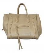 CELINEセリーヌ）の古着「ラゲージ ファントム トートバッグ」｜ベージュ