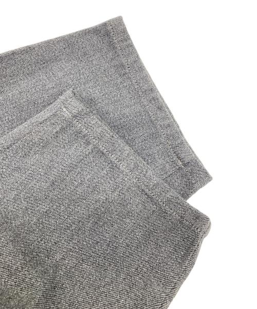 Graphpaper（グラフペーパー）Graphpaper (グラフペーパー) Colorfast Denim Chef Pants グレー サイズ:FREEの古着・服飾アイテム