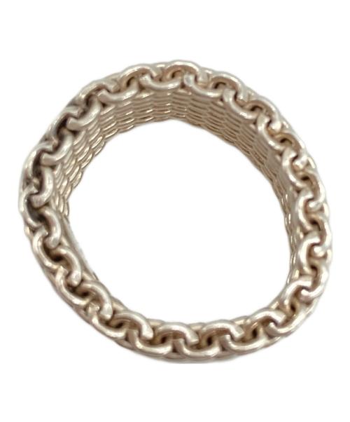 TIFFANY & Co.（ティファニー）TIFFANY & Co. (ティファニー) サマセット メッシュ リング シルバー サイズ:１３号の古着・服飾アイテム