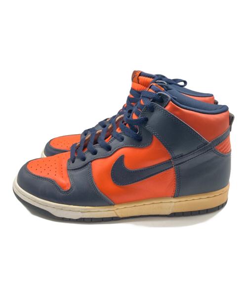 NIKE（ナイキ）NIKE (ナイキ) DUNK HIGH LE/ ダンク ハイ LE ハイカットスニーカー COLLEGE ORANGE/OBSID サイズ:28.5㎝の古着・服飾アイテム