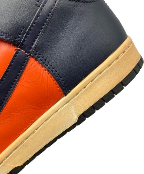 NIKE（ナイキ）NIKE (ナイキ) DUNK HIGH LE/ ダンク ハイ LE ハイカットスニーカー COLLEGE ORANGE/OBSID サイズ:28.5㎝の古着・服飾アイテム