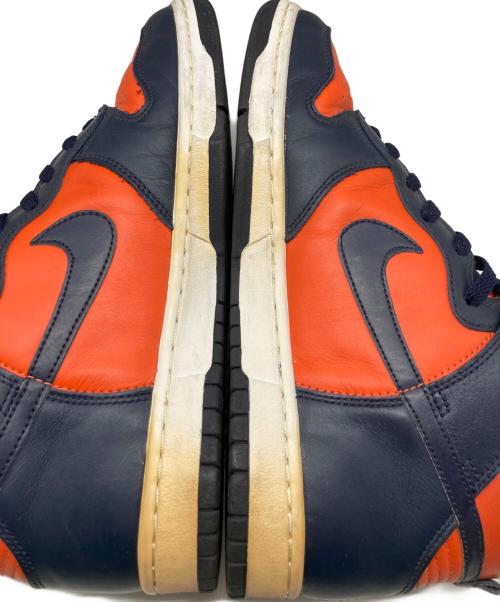 NIKE（ナイキ）NIKE (ナイキ) DUNK HIGH LE/ ダンク ハイ LE ハイカットスニーカー COLLEGE ORANGE/OBSID サイズ:28.5㎝の古着・服飾アイテム