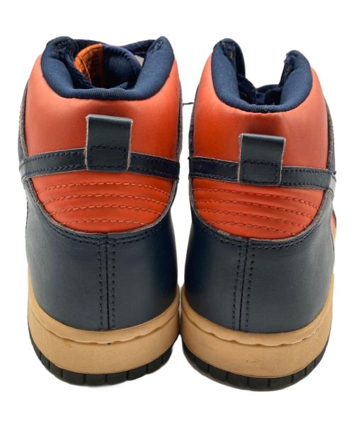 NIKE（ナイキ）NIKE (ナイキ) DUNK HIGH LE/ ダンク ハイ LE ハイカットスニーカー COLLEGE ORANGE/OBSID サイズ:28.5㎝の古着・服飾アイテム