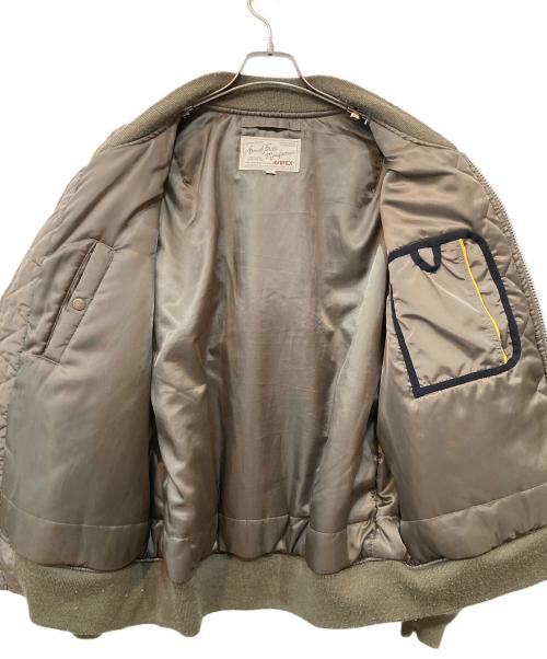 AVIREX（アヴィレックス）AVIREX (アヴィレックス) MA-1 BLACK KNIGHTS ジャケット オリーブ サイズ:2XLの古着・服飾アイテム
