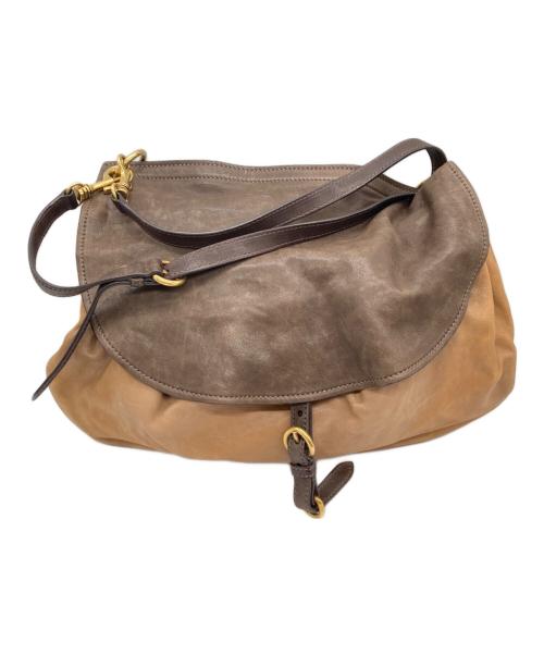 MIU MIU（ミュウミュウ）MIU MIU (ミュウミュウ) 2WAYハンドバッグ ブラウン サイズ:なしの古着・服飾アイテム